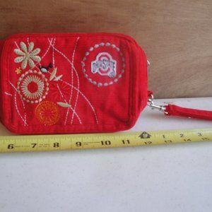 Quilted OSU Wristlet super cute!  Great detail and embroidery